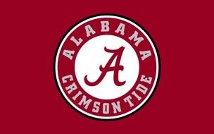 deep red Alabama Crimson Tide logo