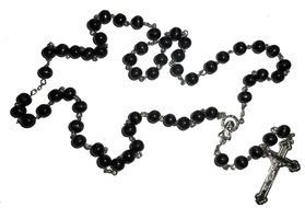 catholic rosary with a cross