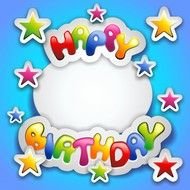 Happy Birthday Greetings drawing