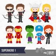 Superhero 1 Digital Avengers Instant Down
