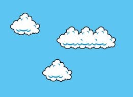 Clipart of Mario Clouds