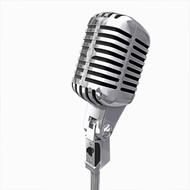 Old grey Microphone drawing