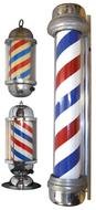 striped advertising posts