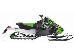 black-green snowmobile on a white background