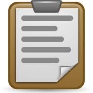 Public Domain Clipboard, icon