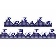 Roller Coaster Embroidery Font Designs