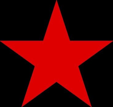 Simbolos Estrela Vermelha S&237mbolo