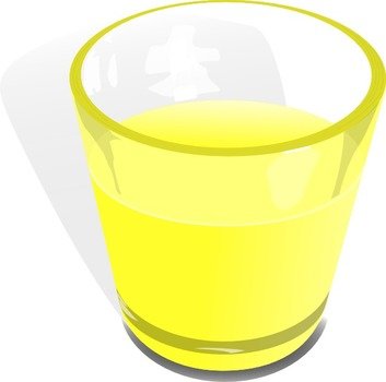 Flomar Glass Cup At Clkercom Vector Online