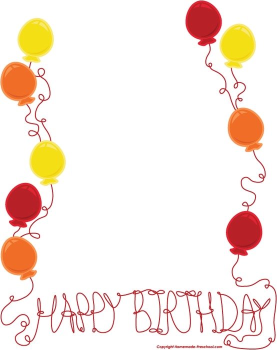 Related Pictures Balloon Border Free Vector