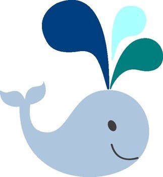 Baby Blue Whale Panda Free Images clipart