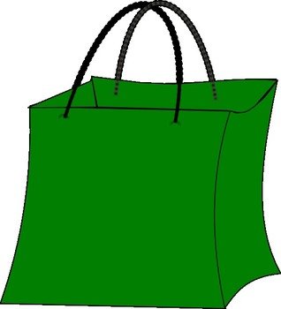 Green Gift Bag At Clkercom Vector Online Royalty