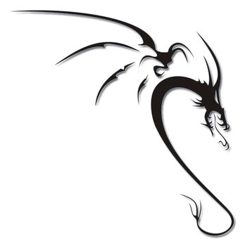 10 Tribal Fire Dragon Tattoos Designs Frees That You Can