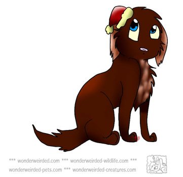 Christmas Cartoon Dog From Our Pictures At Www clipart