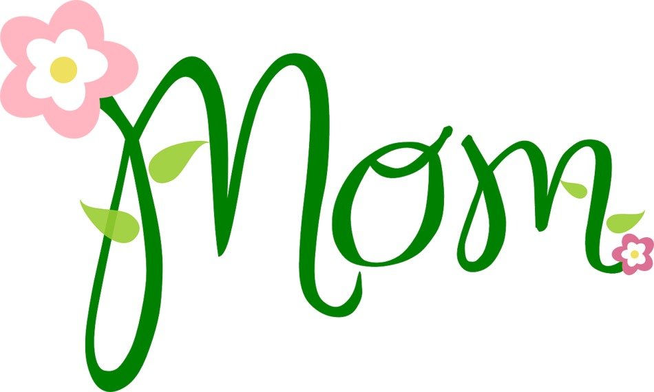 clipart of the mom sign