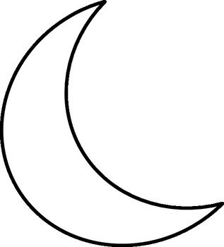 Crescent Shape At Clkercom Vector Online Royalty