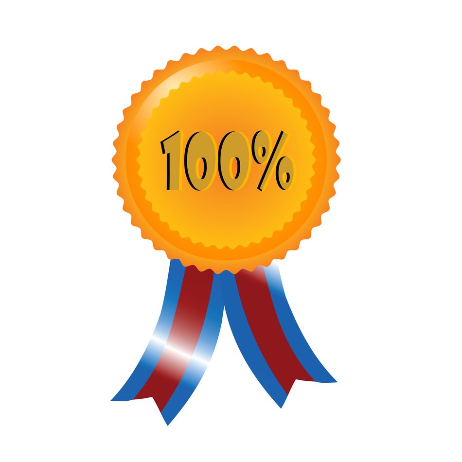 100% as a picture for clipart