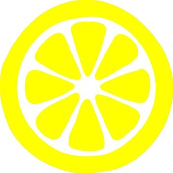 Lemon Slice Yellow At Clkercom Vector Online