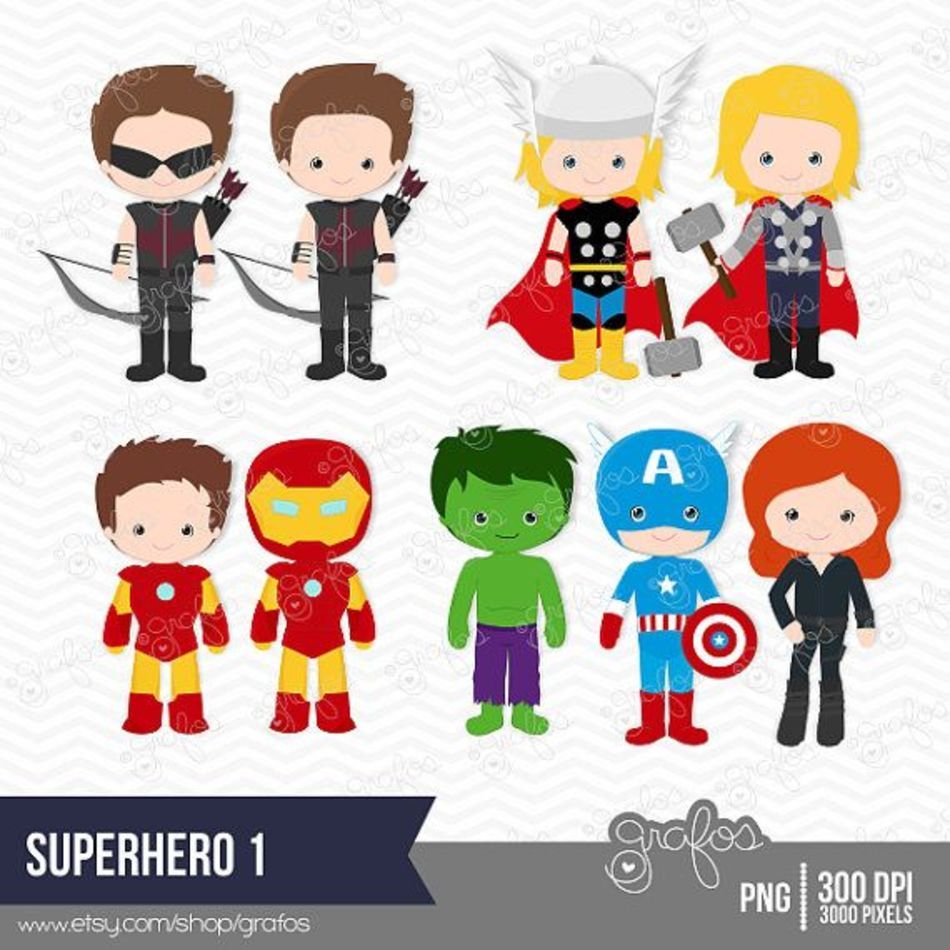 Superhero 1 Digital Avengers Instant Down