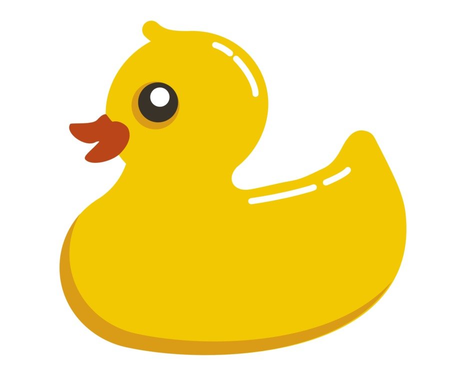 Yellow Duck as a picture