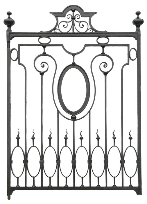 Open Iron Gates as a picture for clipart