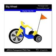 Big Wheel Digital Websites Web By Peachpopsclipart