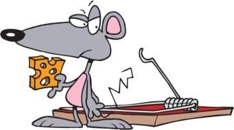 clipart of the mouse and cheese
