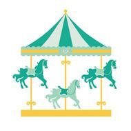 Carousel Merry Go Round Carnival Fair