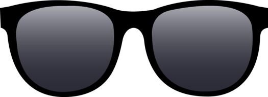 drawing sun glasses