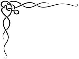 Fancy Corner Scroll Panda Free Images N2
