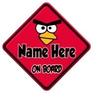 Clip Art of the name here on board sign