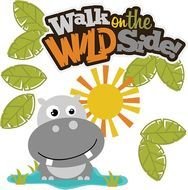 Walk On The Wild Side Svg Scrapbooking S