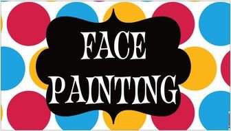 face painting banner