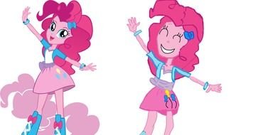 Clipart of the pinkie pie