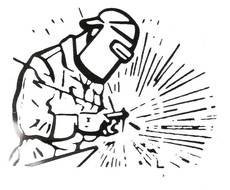 welder as a graphic image