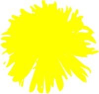 Yellow Dandelion At Clkercom Vector Online