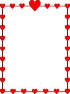 Borders Hearts clipart drawing