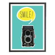 Smile Vintage Style drawing