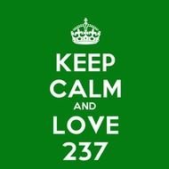 keep clam and love 237 drawing