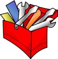 Open Tool Box Red Toolbox Full