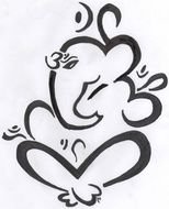 The Buddha Pictures drawing