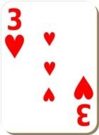Playing Cards Heart drawing