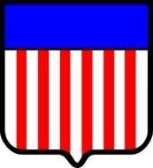 patriotic banner on a white background