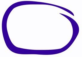 handwritten circle