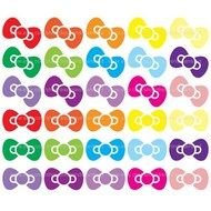 Printable Digital Pdf Png Bow Rainbow Colors