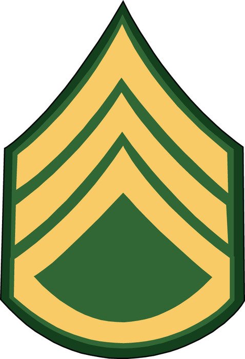 shoulder strap with military rank