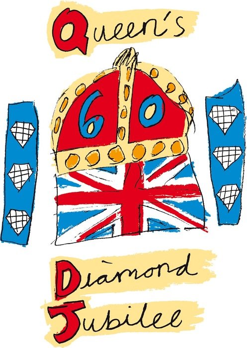 Clip art of Queen Elizabeth li