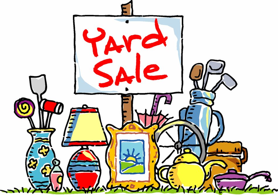 Yard Sale as the inscription in the picture