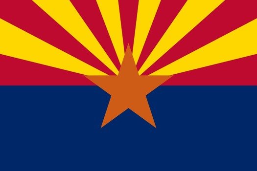 Clip Art of the colorful flag