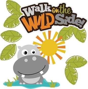 Walk On The Wild Side Svg Scrapbooking S