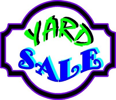 Yard Sale Sign At Clkercom Vector Online Royalty